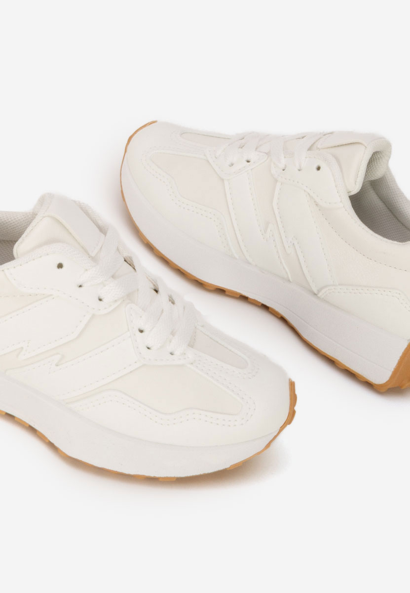 Białe sneakersy chłopięce Velisey