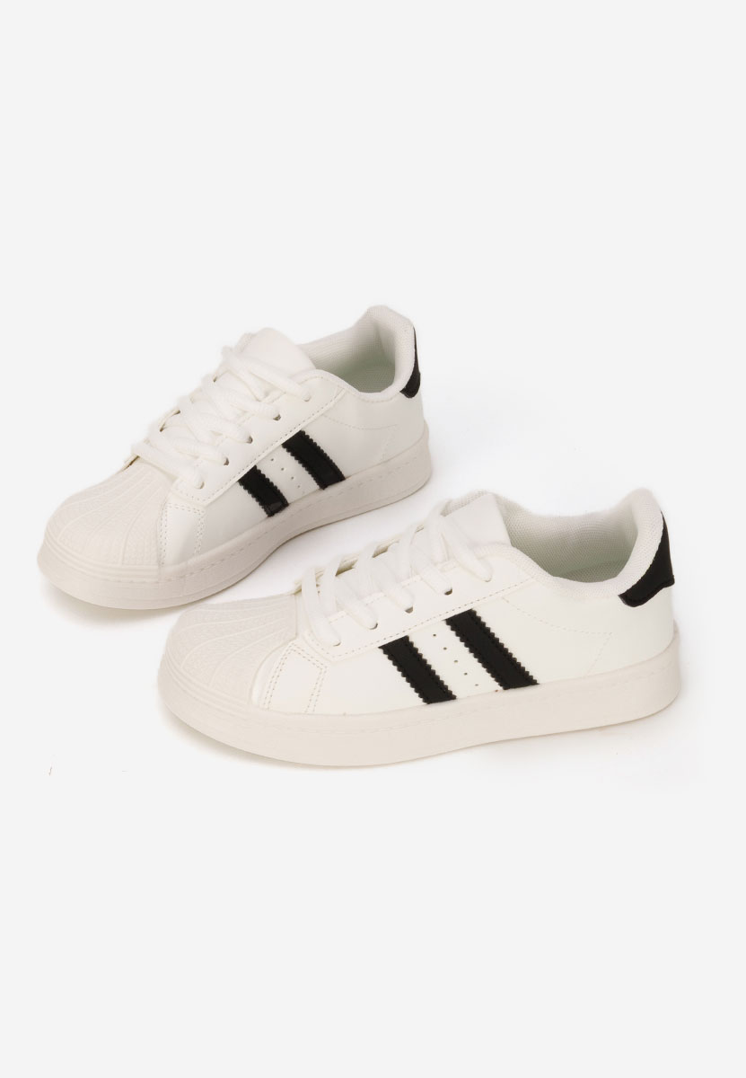 Białe sneakersy dla dzieci Samin