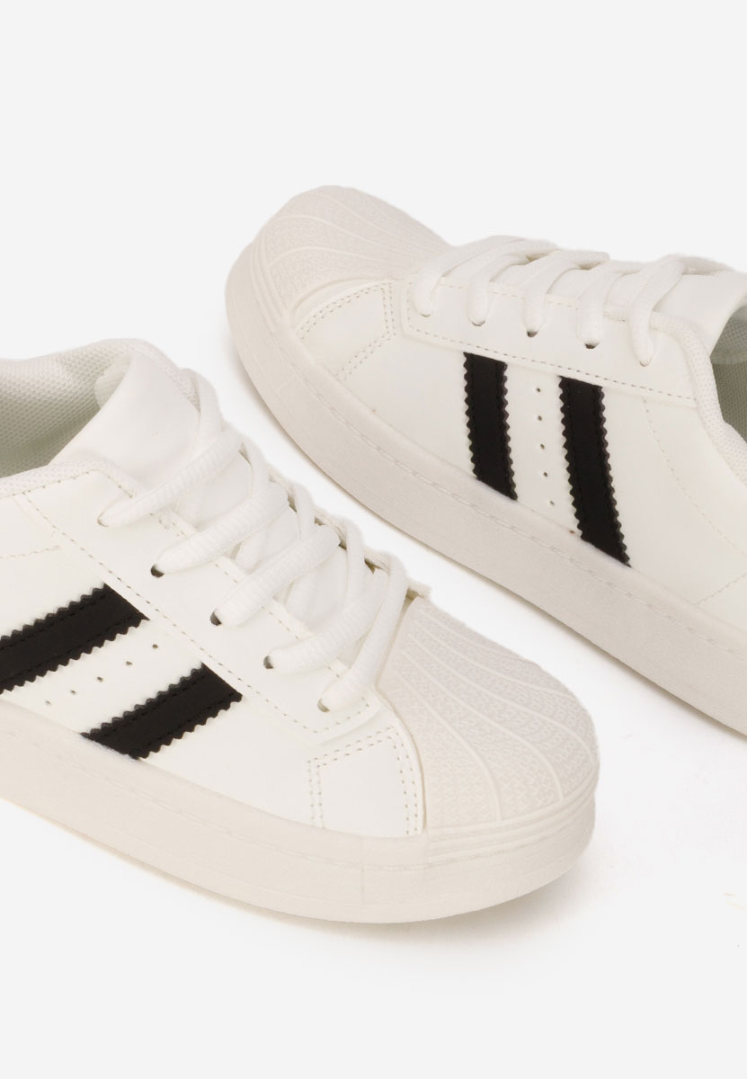 Białe sneakersy dla dzieci Samin