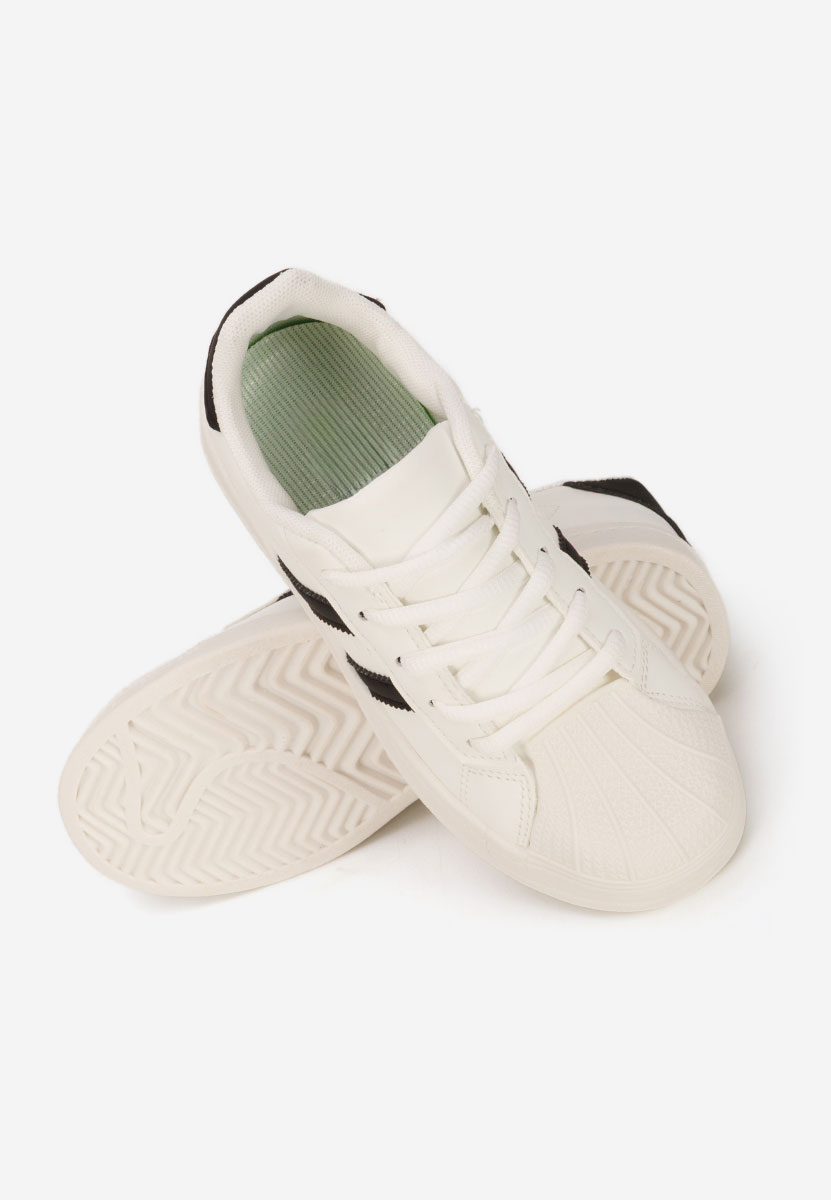 Białe sneakersy dla dzieci Samin