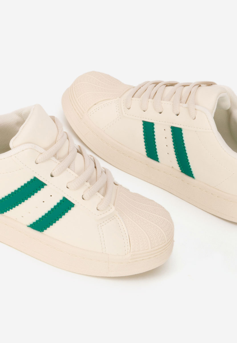 Beżowe sneakersy dla dzieci Samin V2