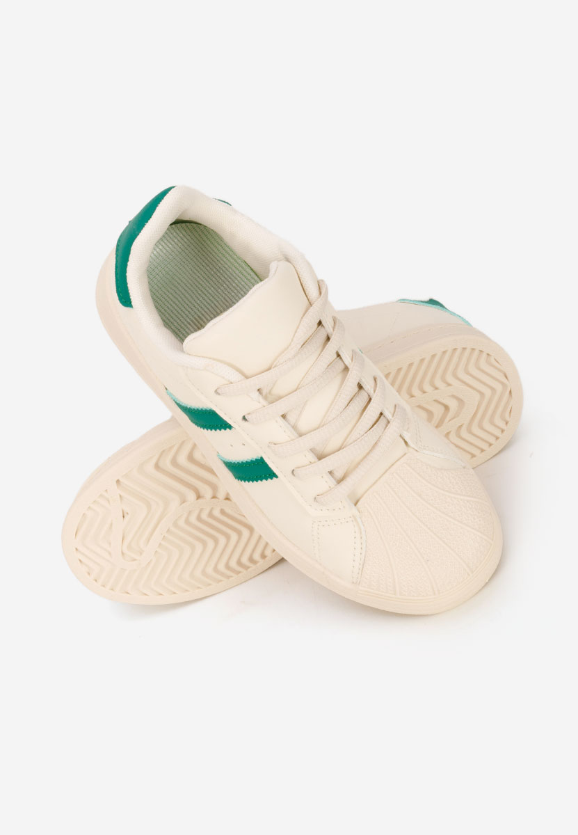 Beżowe sneakersy dla dzieci Samin V2