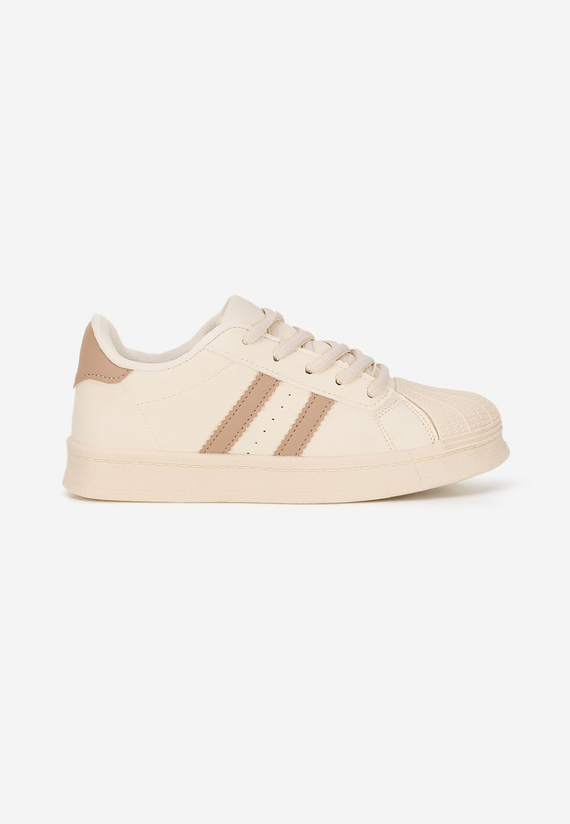 Beżowe sneakersy dla dzieci Samin