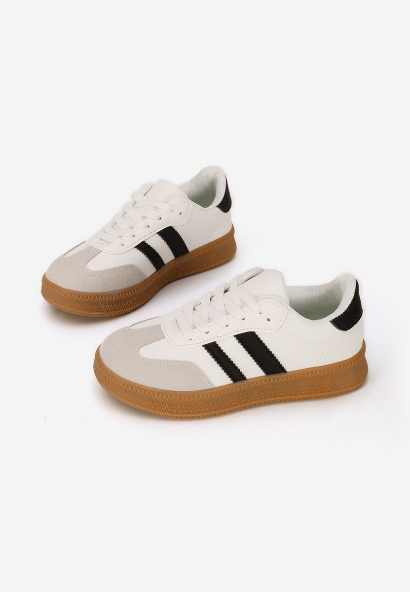 Białe sneakersy dla dzieci Cassiane