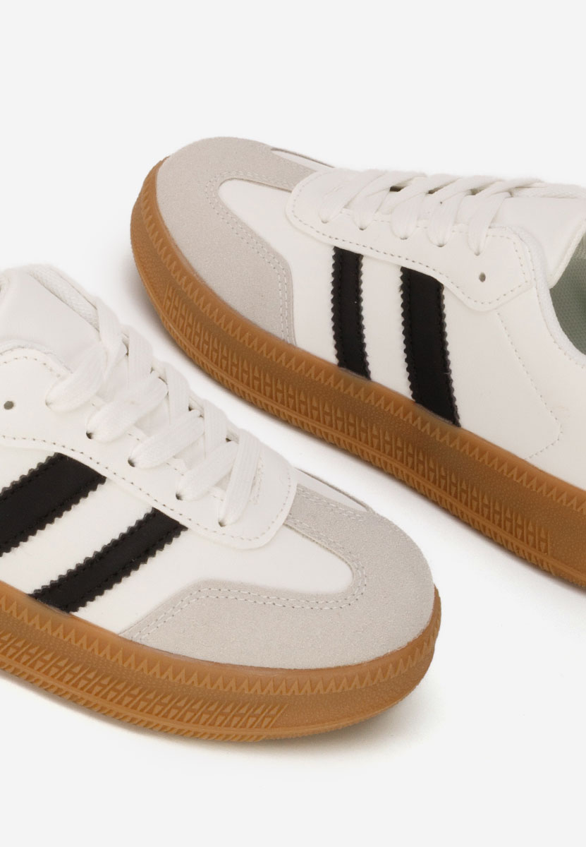 Białe sneakersy dla dzieci Cassiane