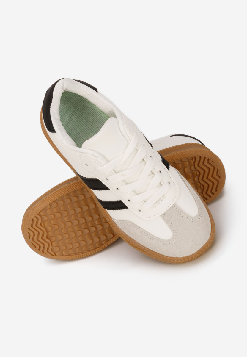 Białe sneakersy dla dzieci Cassiane
