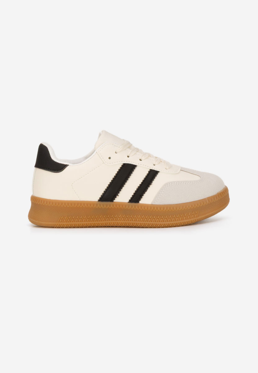 Beżowe sneakersy dla dzieci Cassiane
