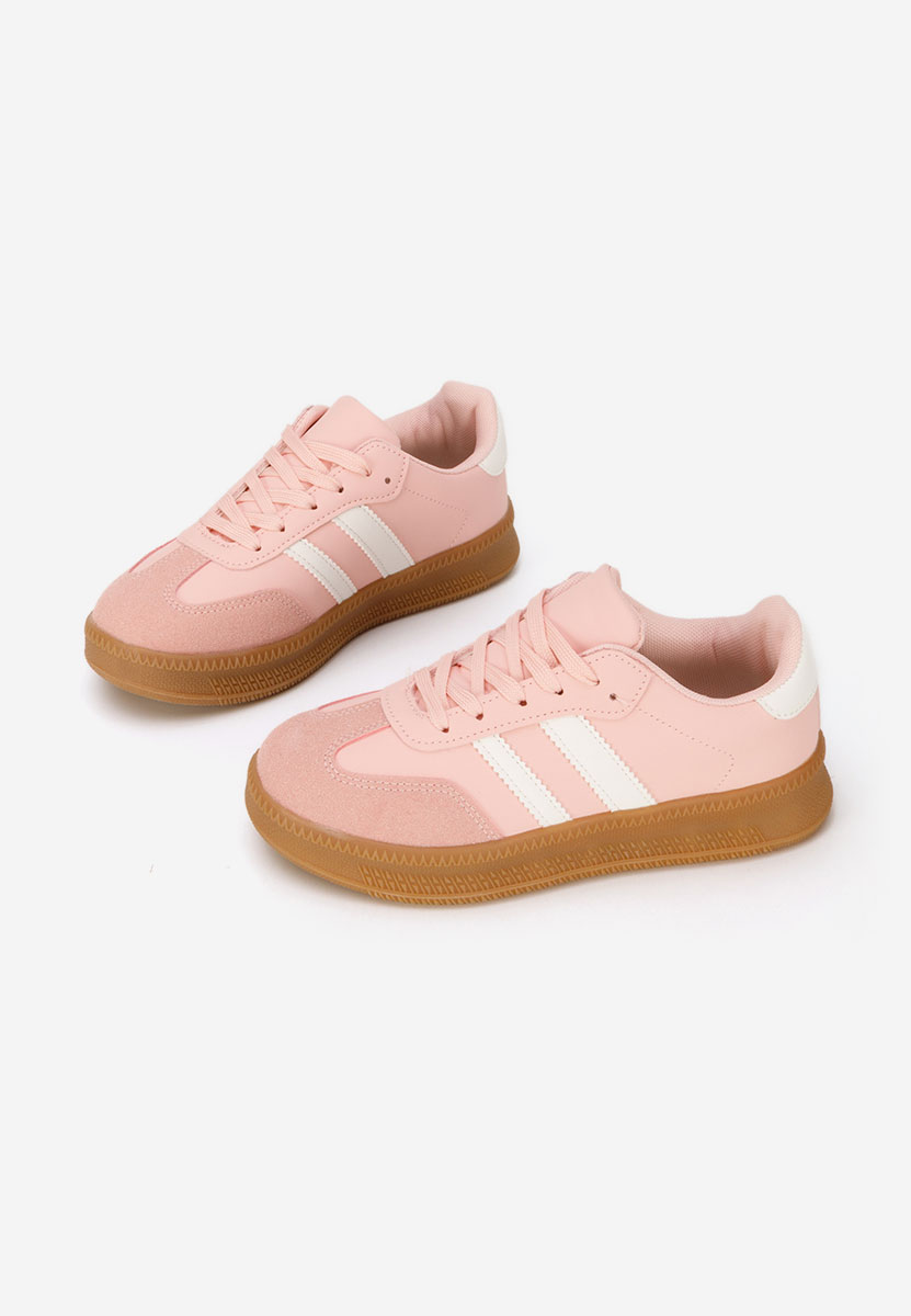 Różowe sneakersy dla dzieci Cassiane