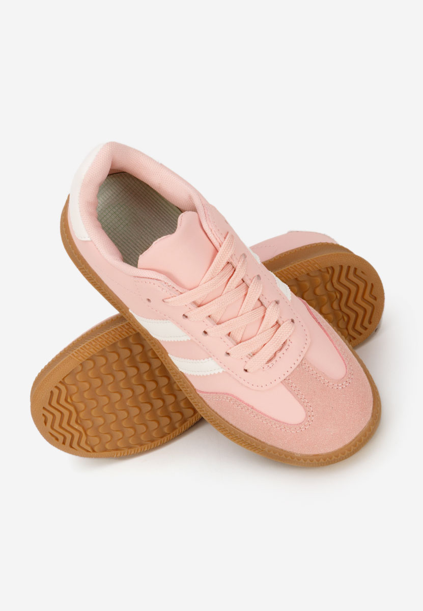 Różowe sneakersy dla dzieci Cassiane