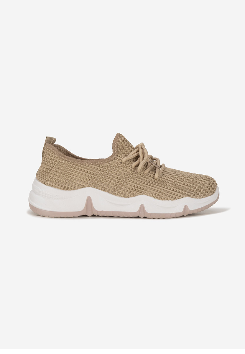 Beżowe buty sportowe damskie Sheila