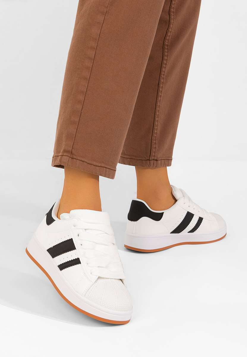 Białe sneakersy damskie Fiorenza