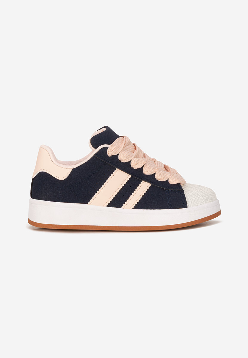 Granatowe sneakersy damskie Fiorenza