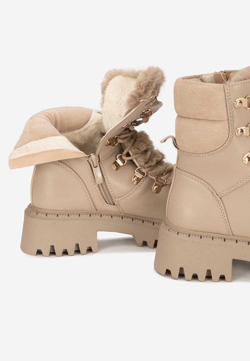 Khaki workery damskie Bertia