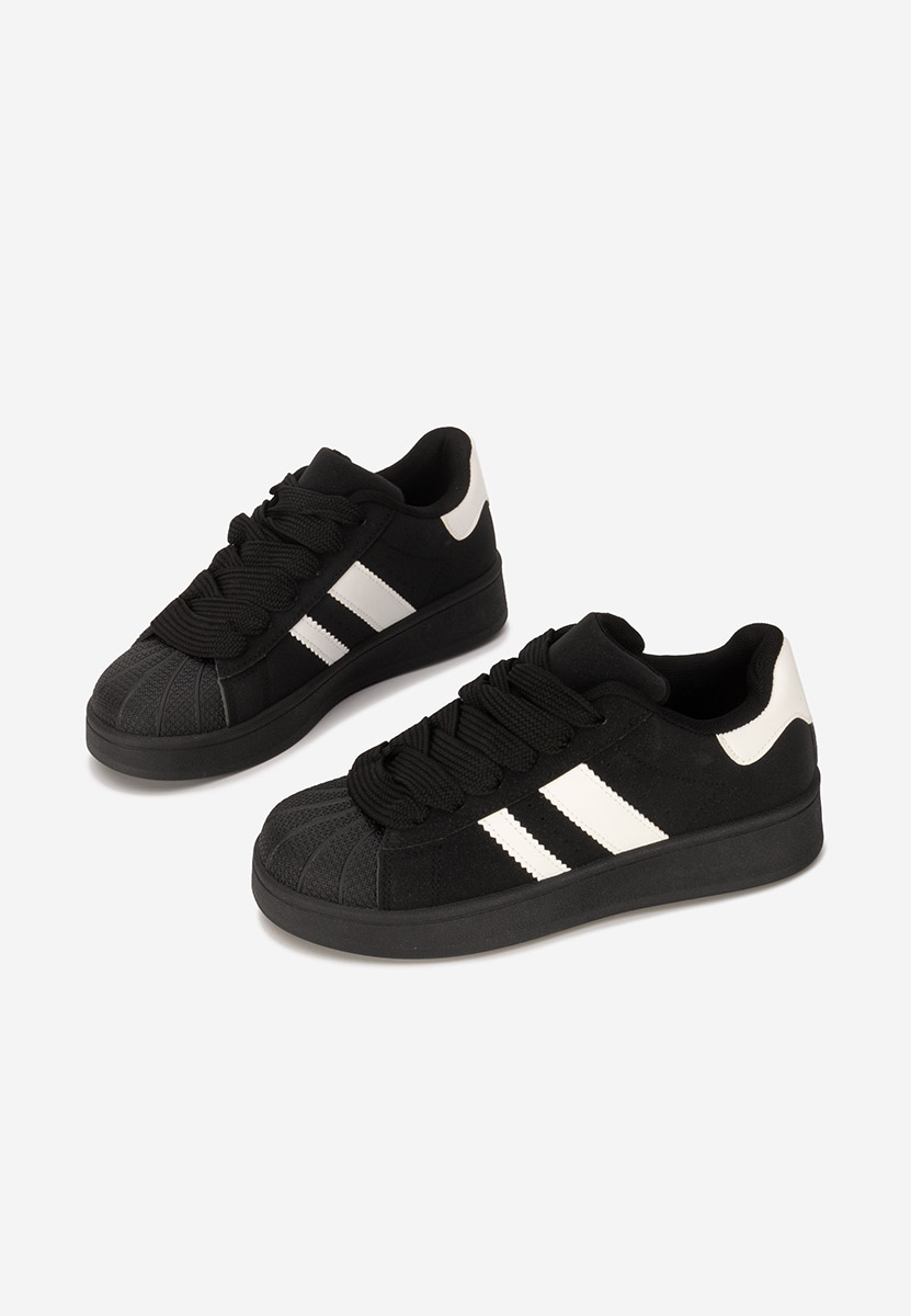 Czarne sneakersy damskie Fiorenza V2