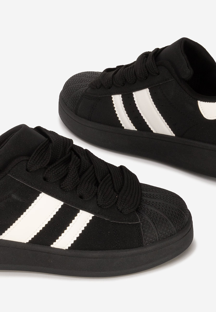 Czarne sneakersy damskie Fiorenza V2