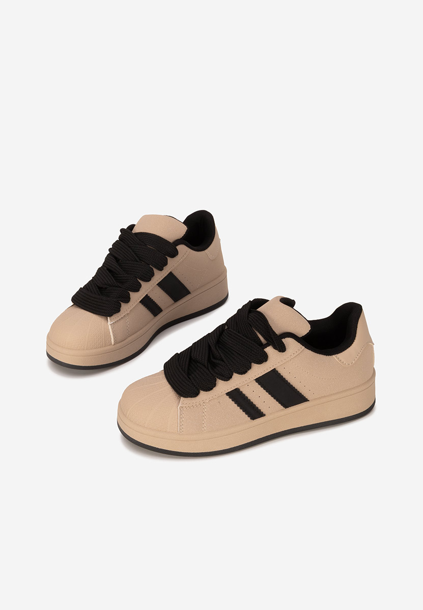 Khaki sneakersy damskie Fiorenza