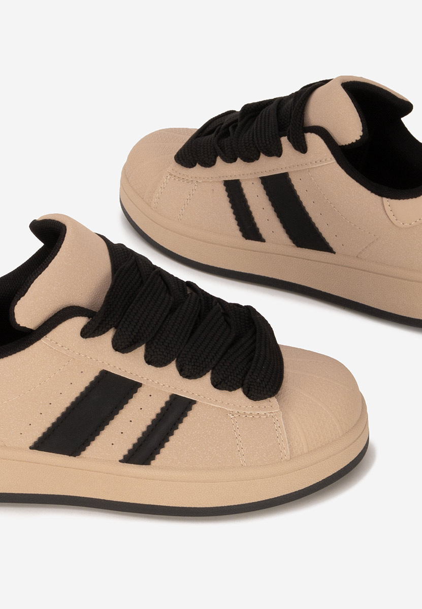 Khaki sneakersy damskie Fiorenza