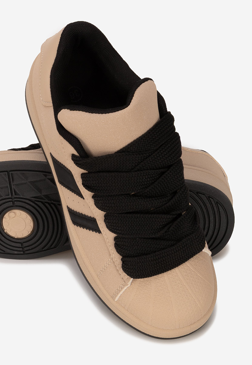 Khaki sneakersy damskie Fiorenza