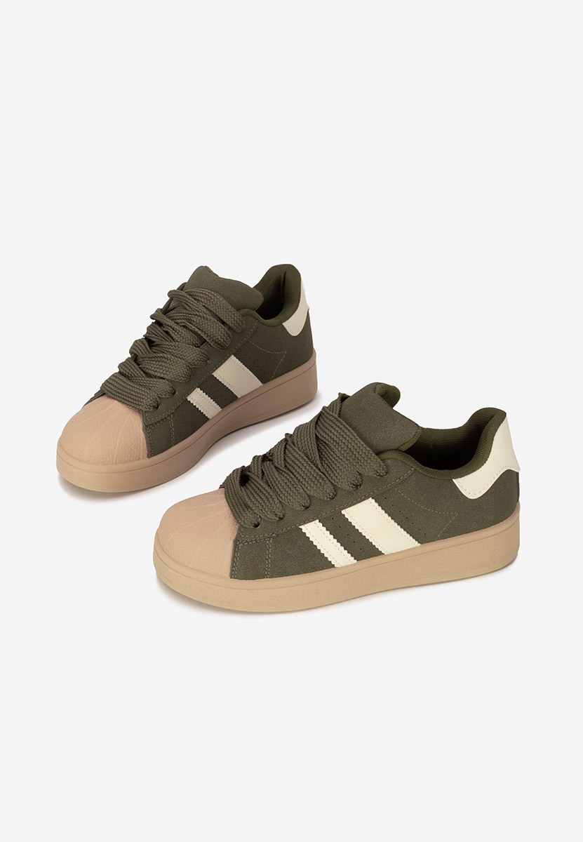 Zielone sneakersy damskie Fiorenza