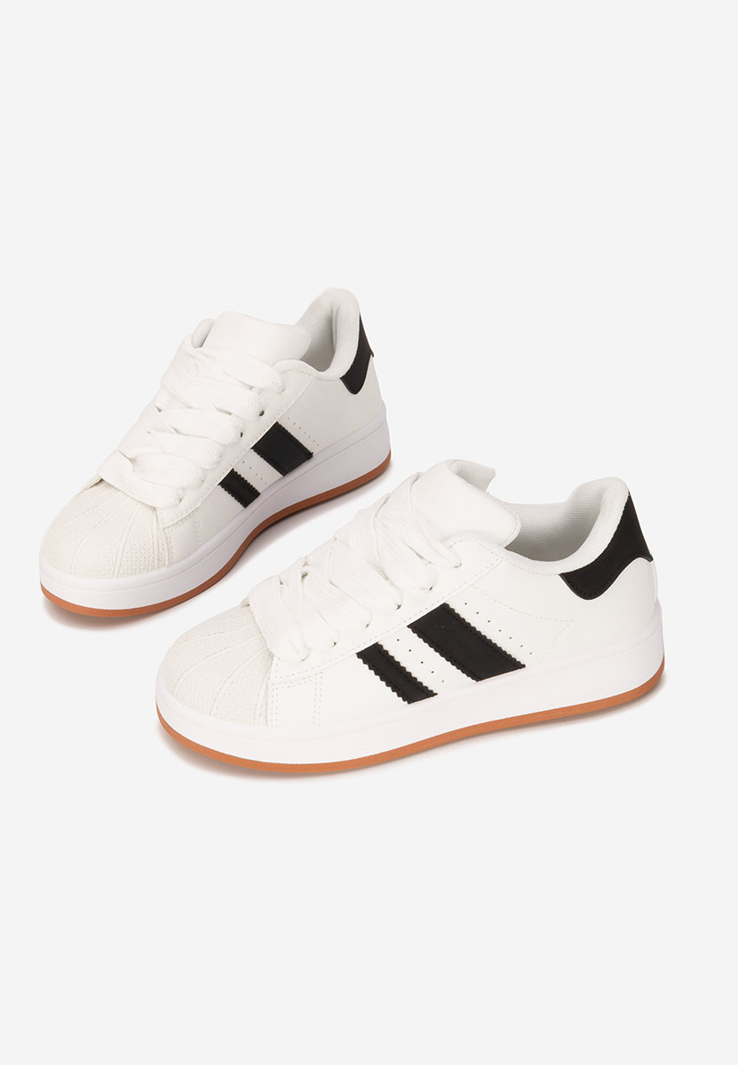 Białe sneakersy damskie Fiorenza