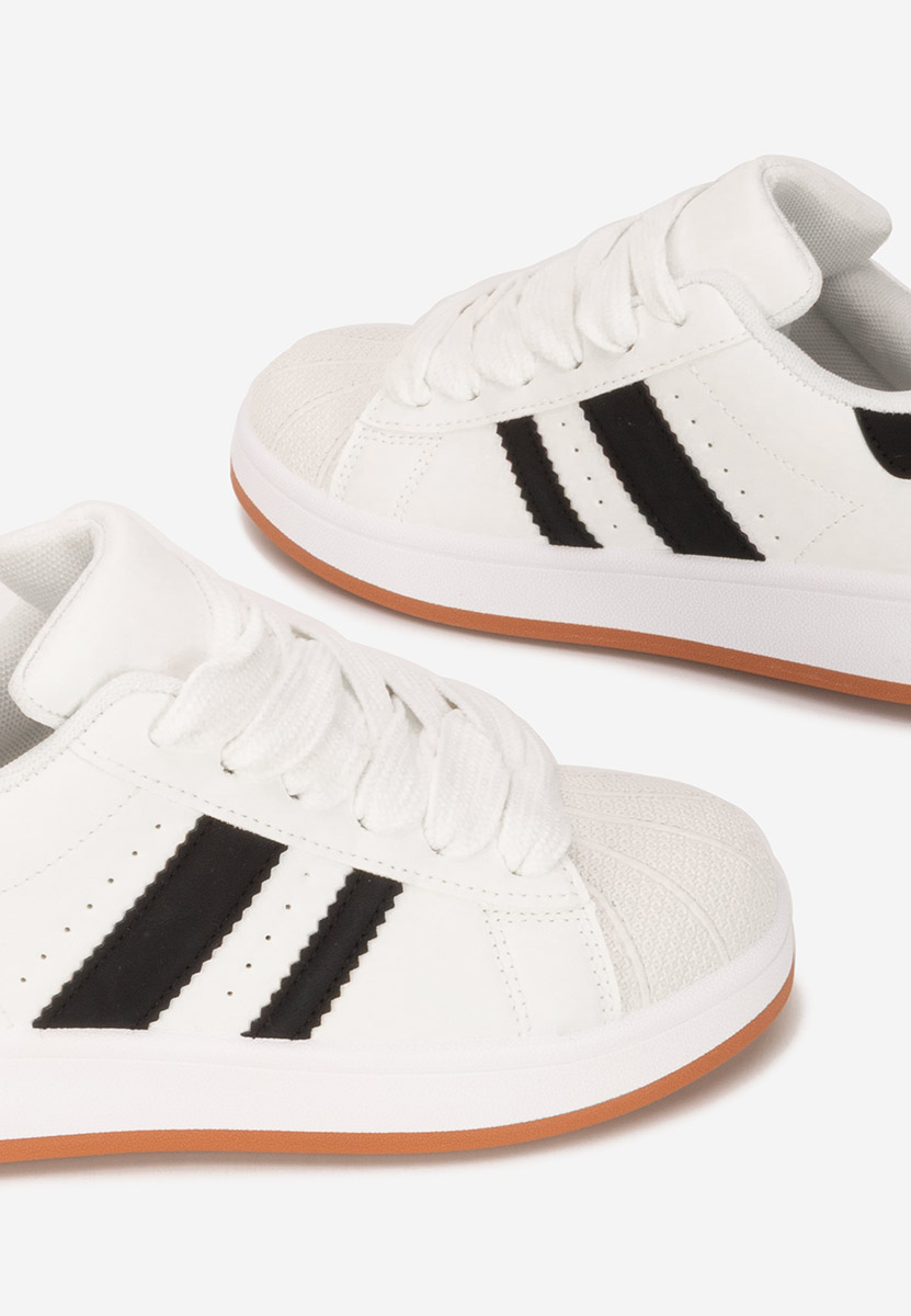 Białe sneakersy damskie Fiorenza