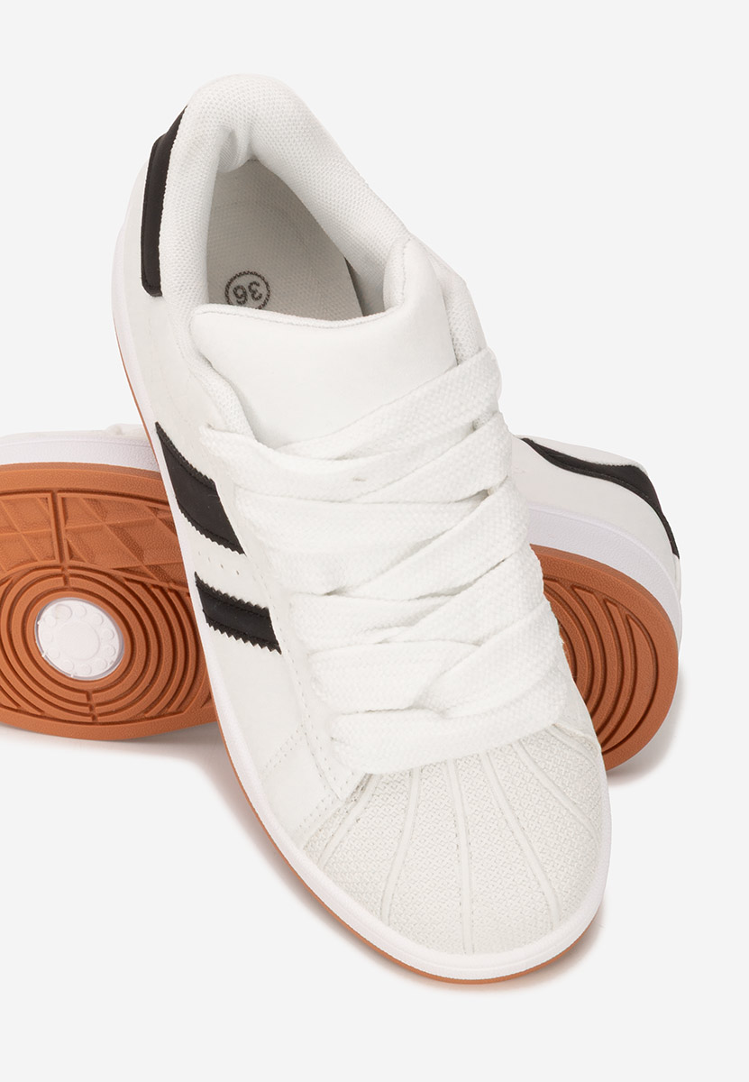 Białe sneakersy damskie Fiorenza