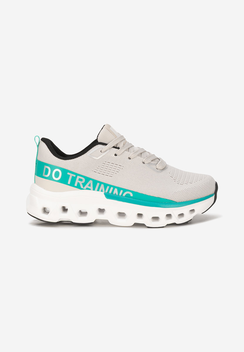 Niebieskie sneakersy na platformie Turiniam