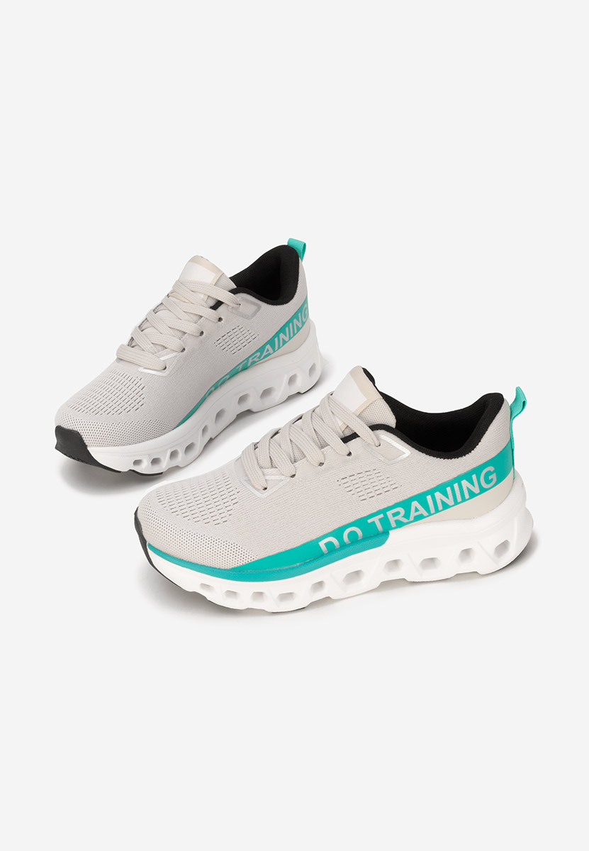 Niebieskie sneakersy na platformie Turiniam