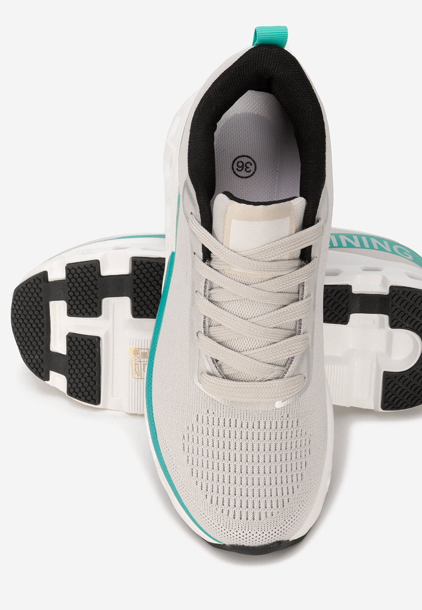 Niebieskie sneakersy na platformie Turiniam