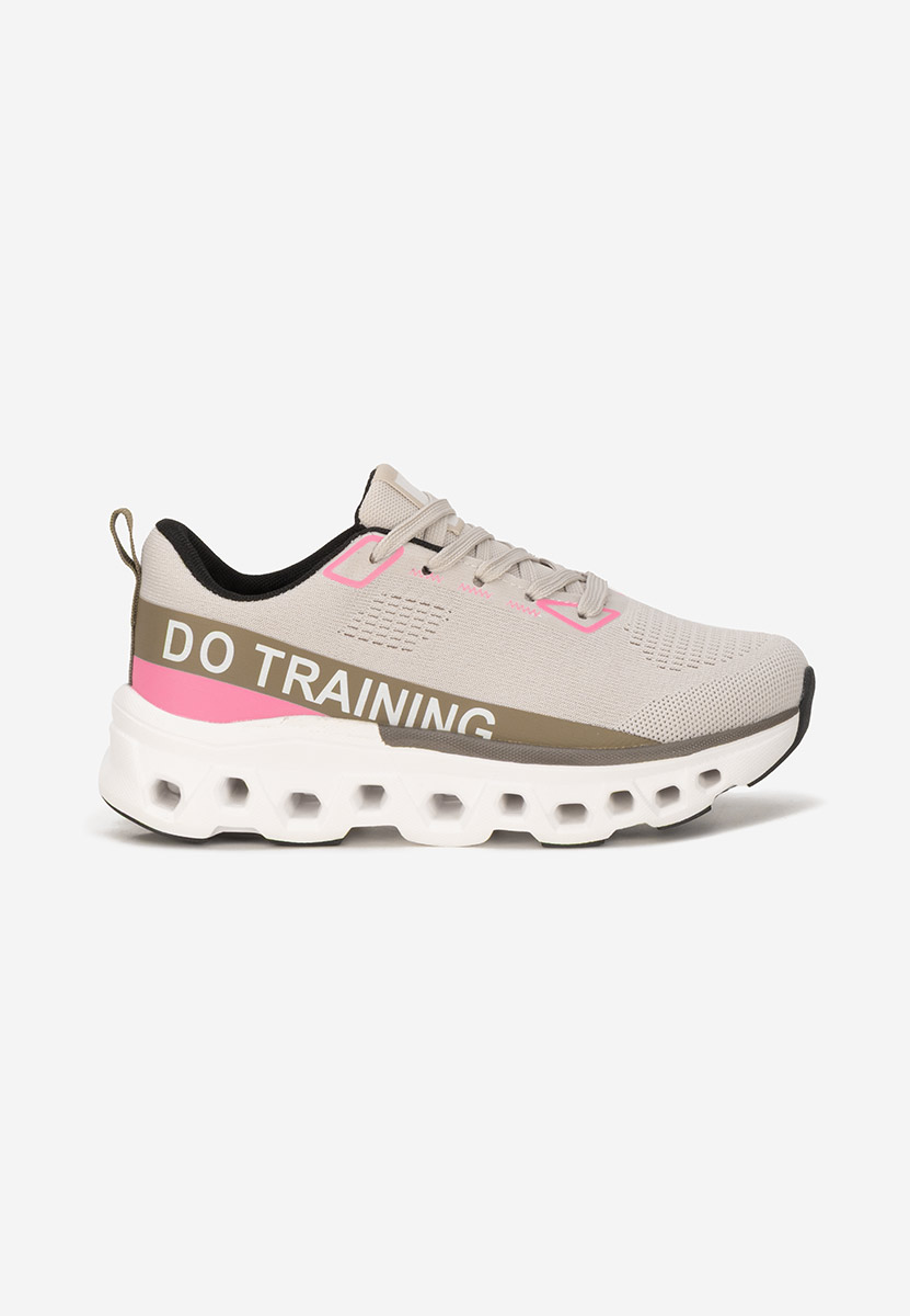 Szare sneakersy na platformie Turinia V2