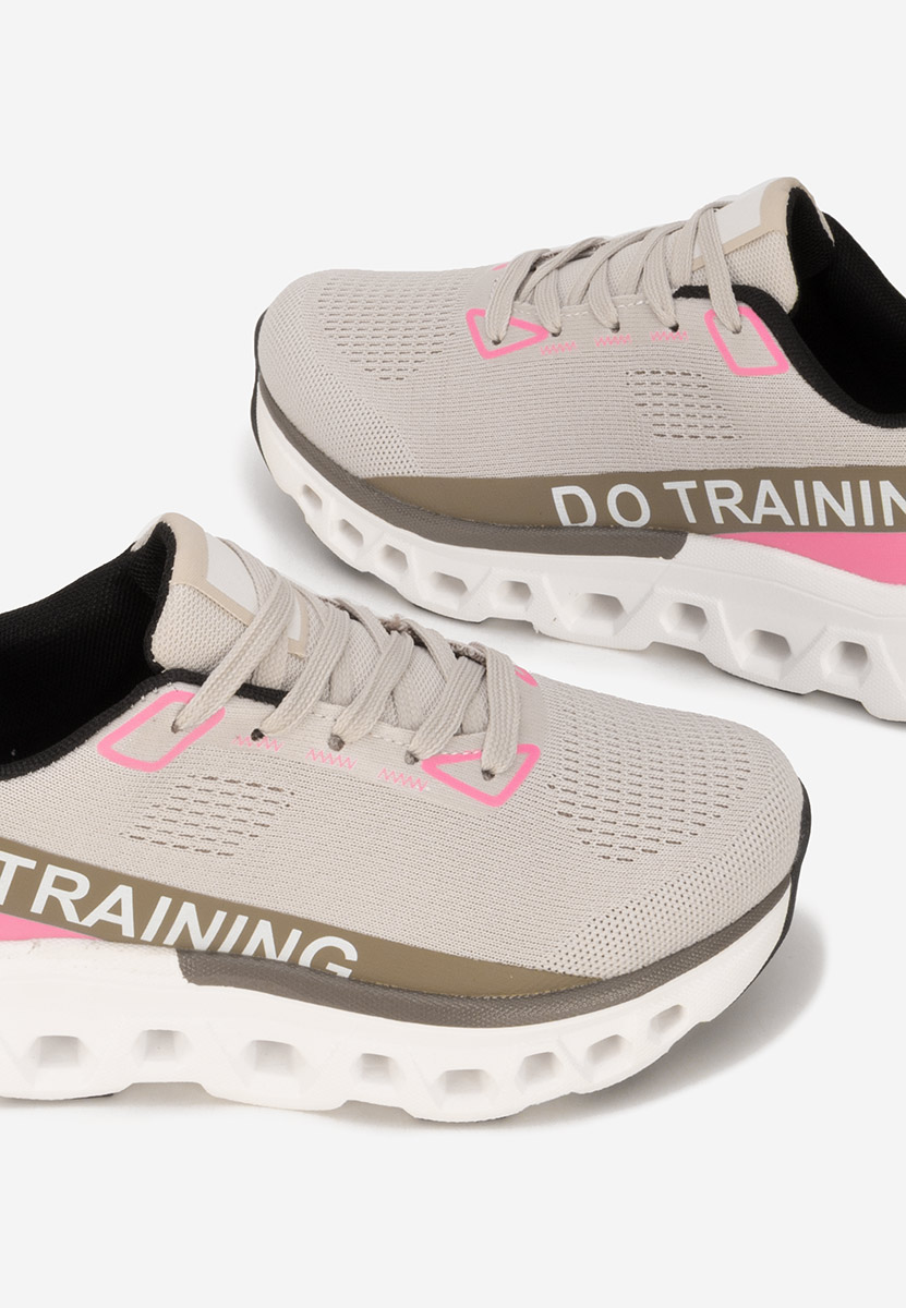 Szare sneakersy na platformie Turinia V2