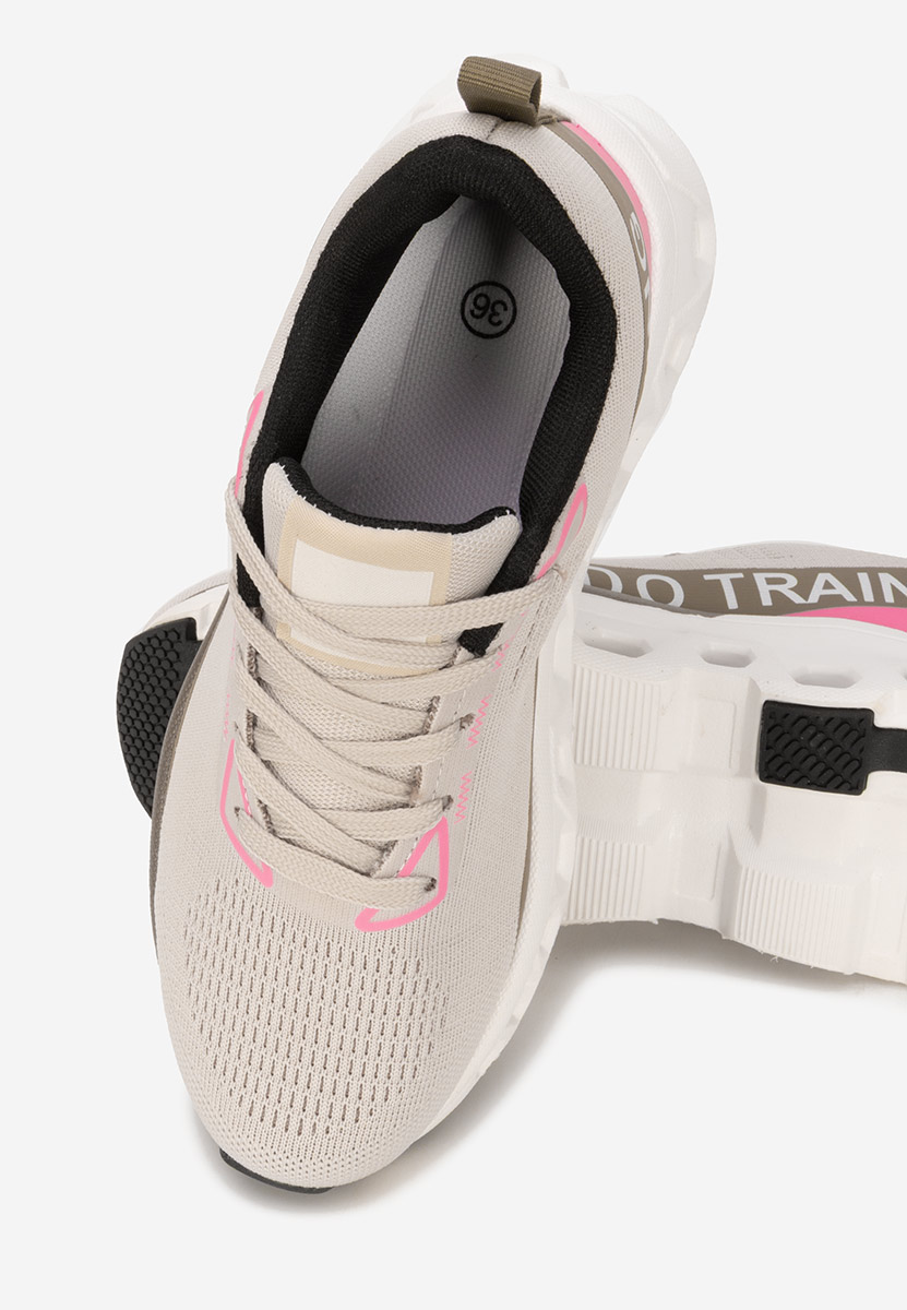 Szare sneakersy na platformie Turinia V2