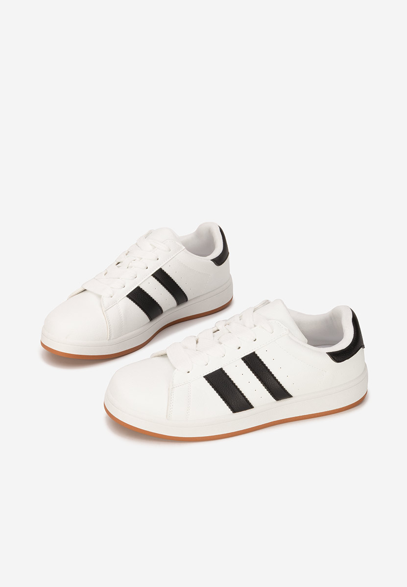 Białe sneakersy męskie Sergyu