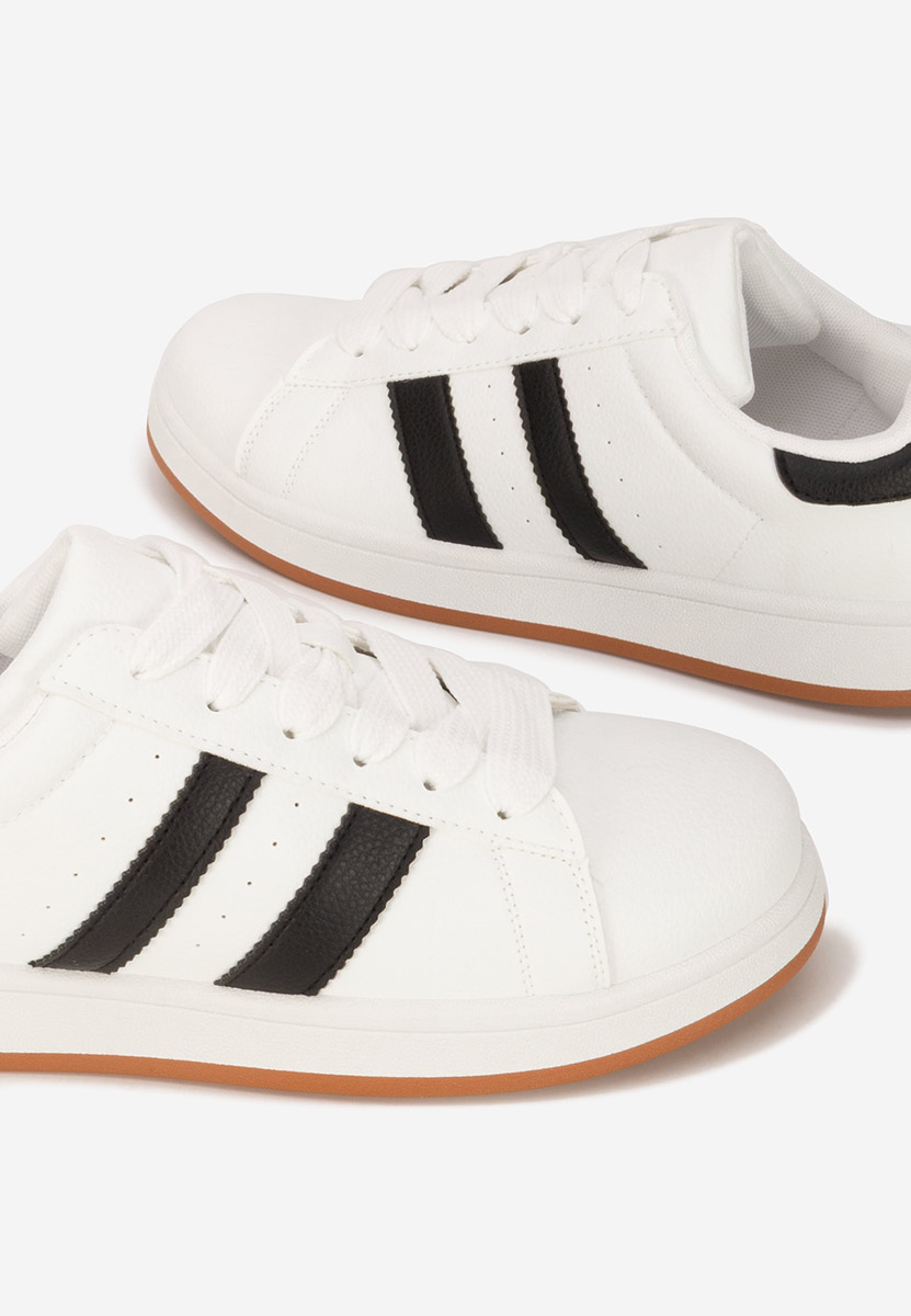 Białe sneakersy męskie Sergyu