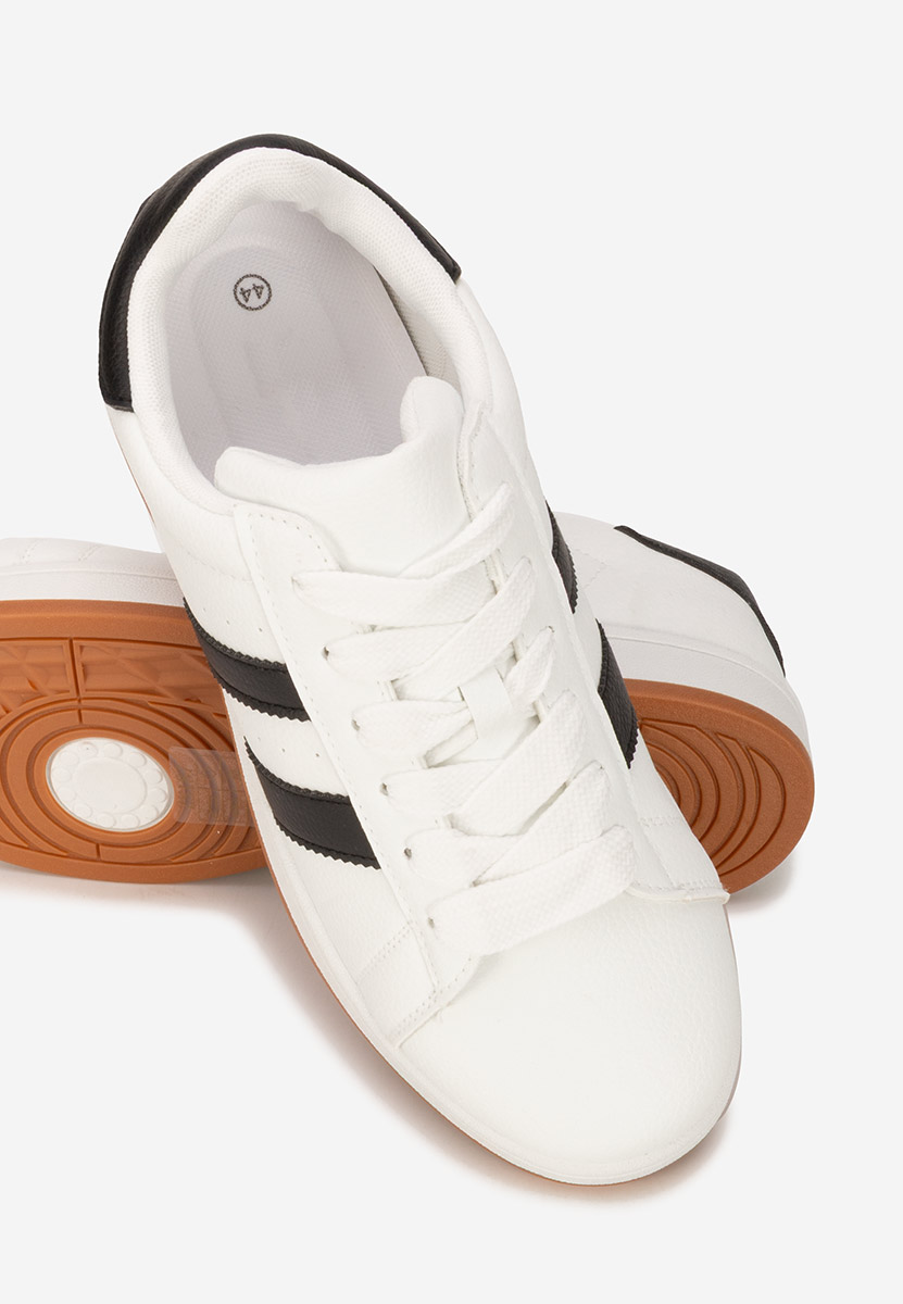 Białe sneakersy męskie Sergyu