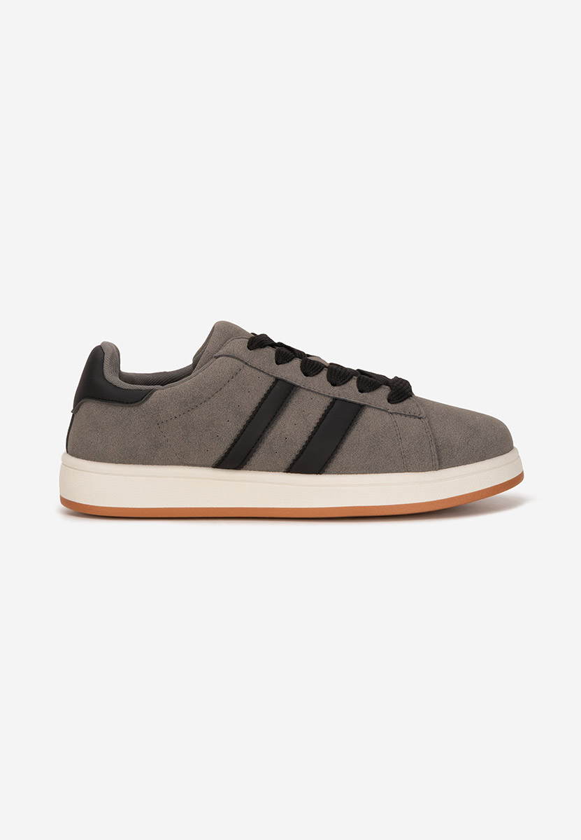 Szare sneakersy męskie Sergyu