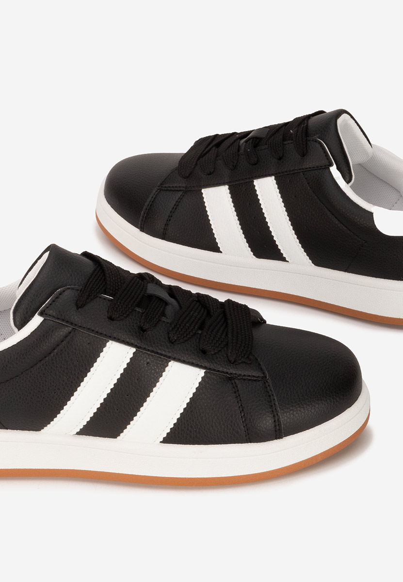 Czarne sneakersy męskie Sergyu
