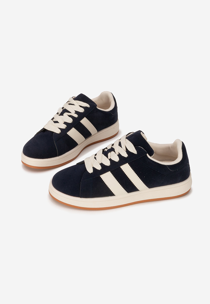 Granatowe sneakersy męskie Sergyu