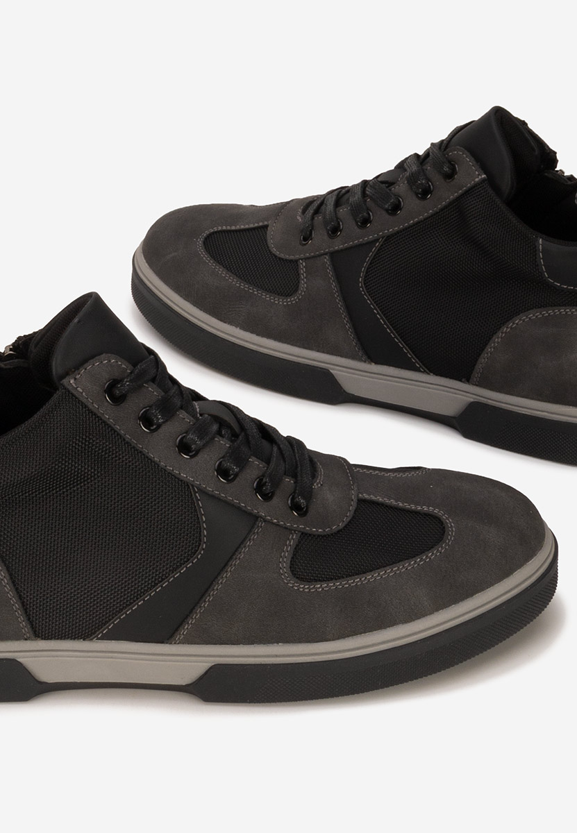 Szare sneakersy męskie Dwight
