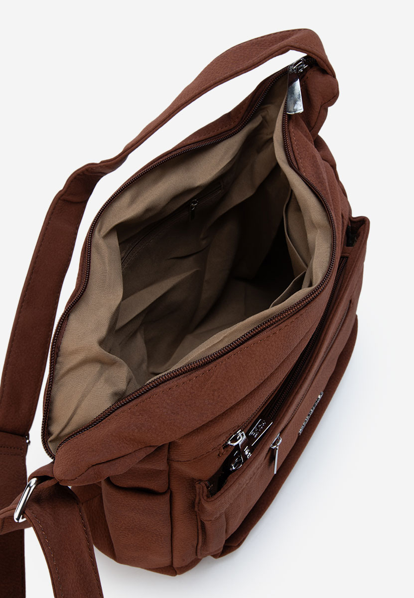 Brązowa torebka Crossbody Mubleya
