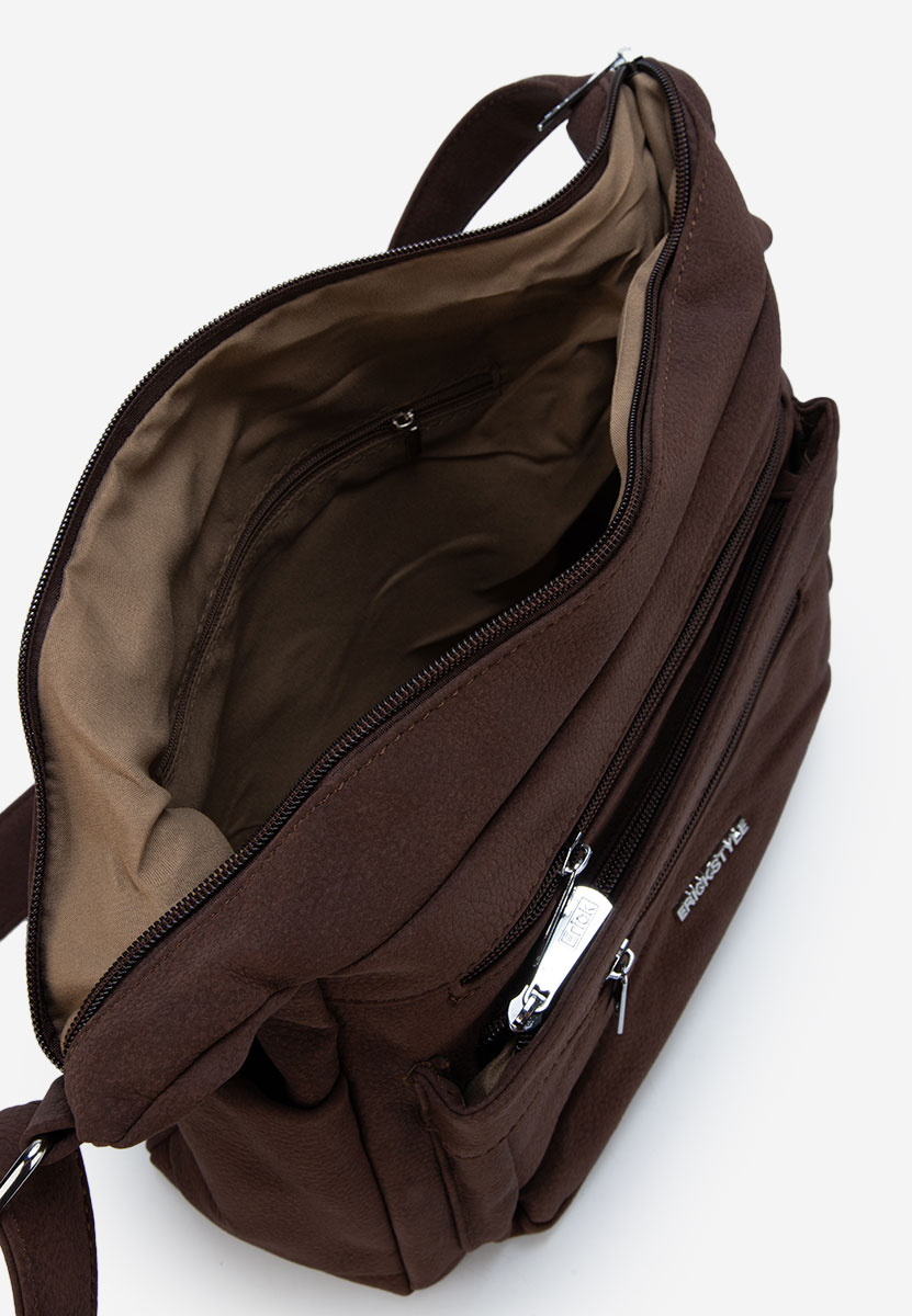 Brązowa torebka Crossbody Mubleya V2
