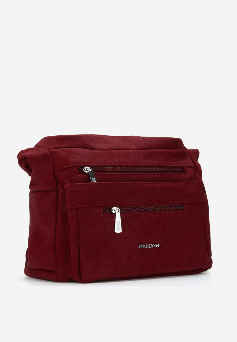 Bordowa torebka Crossbody Mubleya