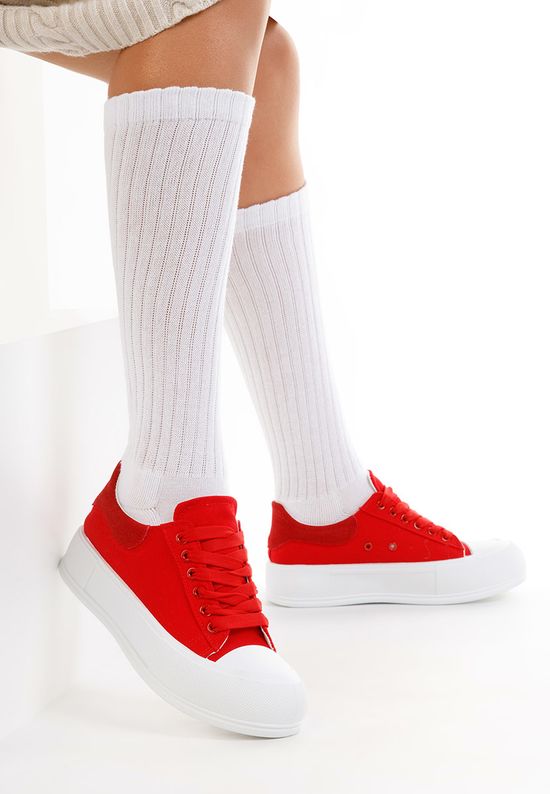 Czerwone trampki Victoria, Rozmiary: 38 - zapatos
