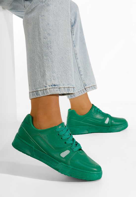 Zielone buty sportowe damskie Nichole, Rozmiary: 39 - zapatos