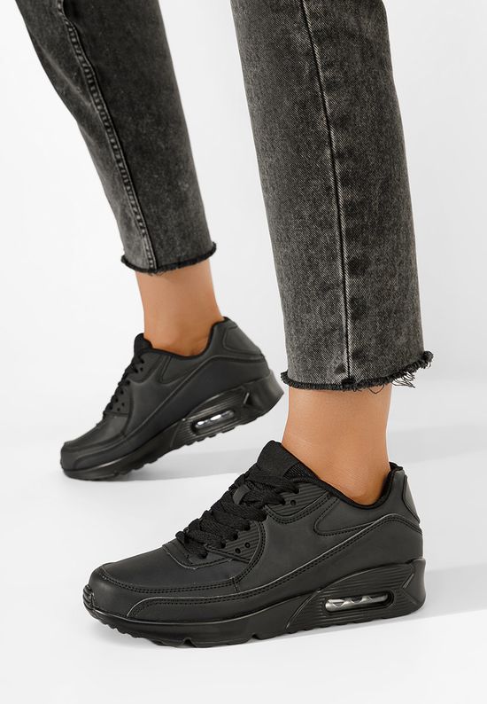 Czarne sneakersy damskie Novalesa, Rozmiary: 38 - zapatos