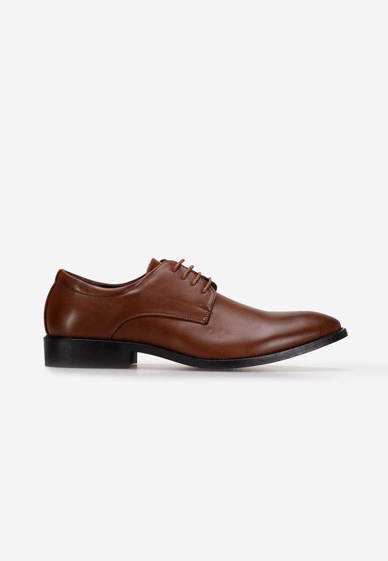 Brązowe czółenka męskie Marano, Rozmiary: 40 - zapatos