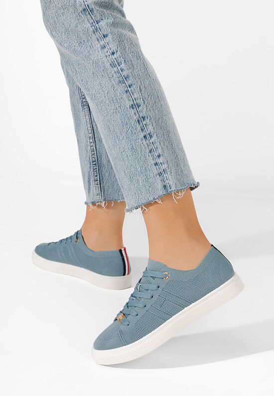 Niebieskie sneakersy damskie Belinda, Rozmiary: 36 - zapatos