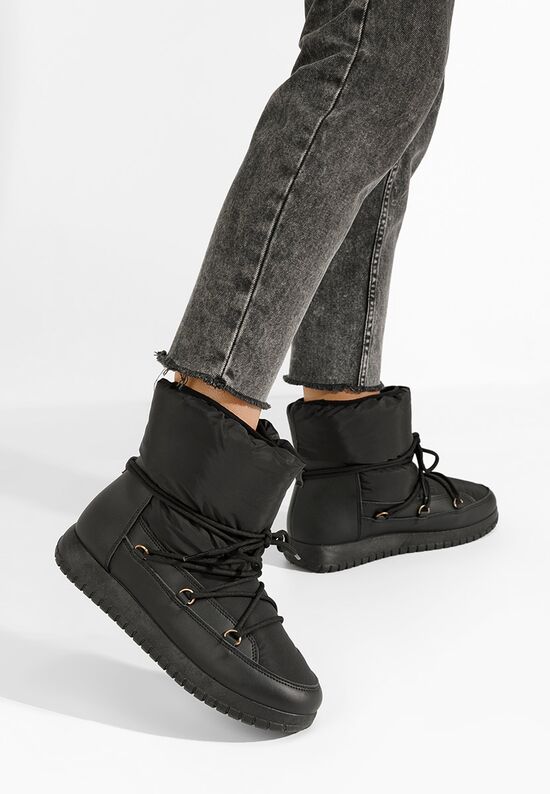 Czarne śniegowce damskie Vimeria, Rozmiary: 36 - zapatos