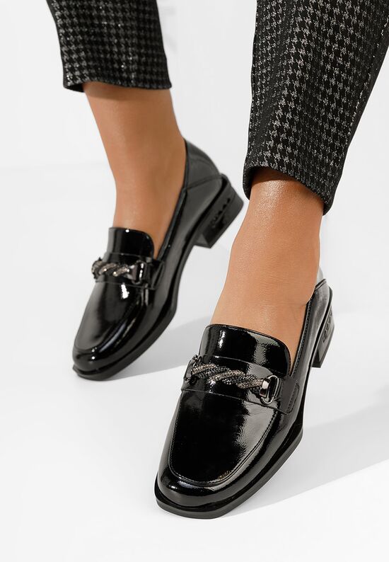 Czarne mokasyny damskie Bagatelle V2, Rozmiary: 36 - zapatos